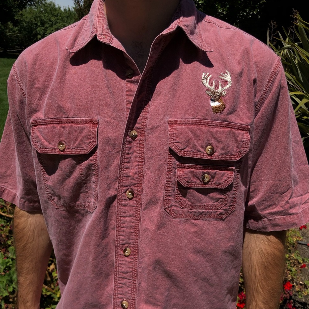 Vintage redhead button down